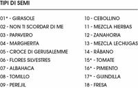 BUSTINE DI SEMI